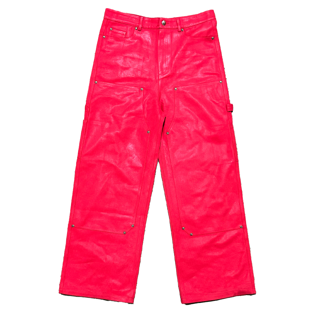 "Red Clay" Leather Waxed BigTag Carpenter Pants