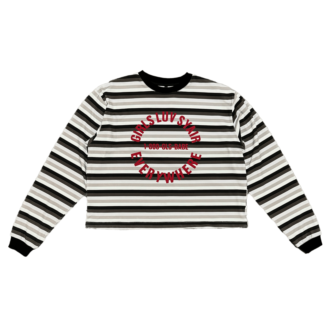 2008 GirlsLuvSyair Striped Longsleeve - Raider