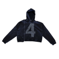 4TH Wonder SideZip Hoodie - Black