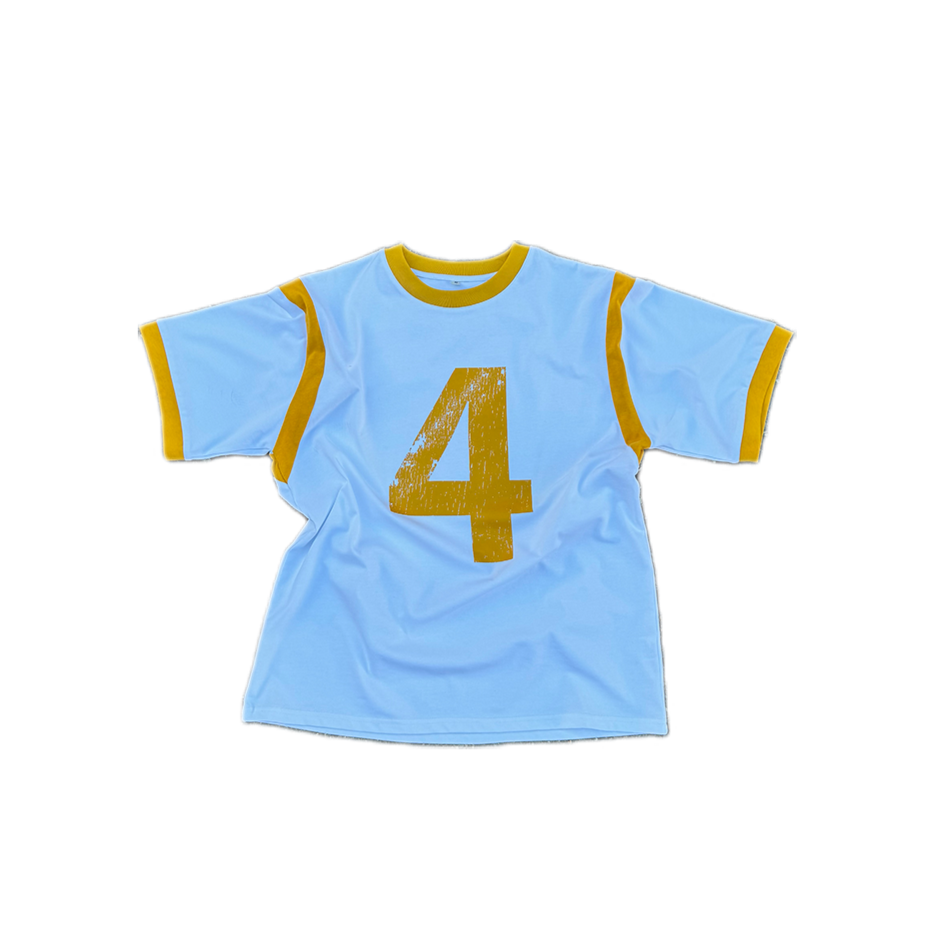 4TH Wonder Jersey - White/Mustard