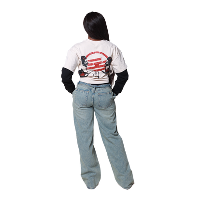 iLUV Rachet B*tches Tee - Cream
