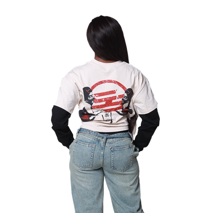iLUV Rachet B*tches Tee - Cream