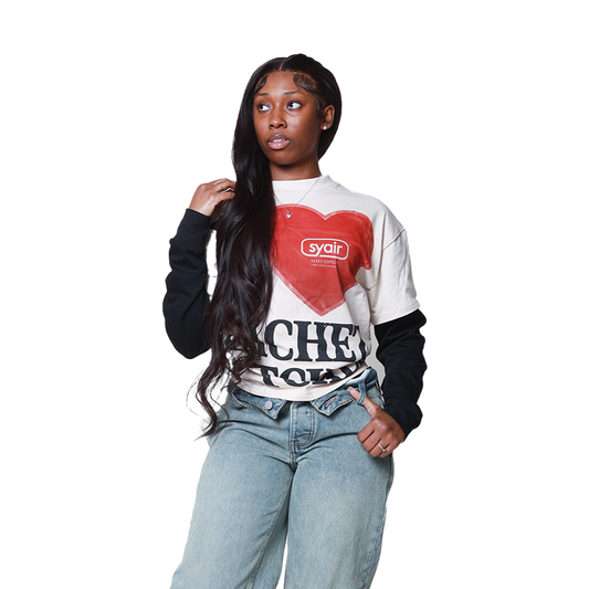 iLUV Rachet B*tches Tee - Cream