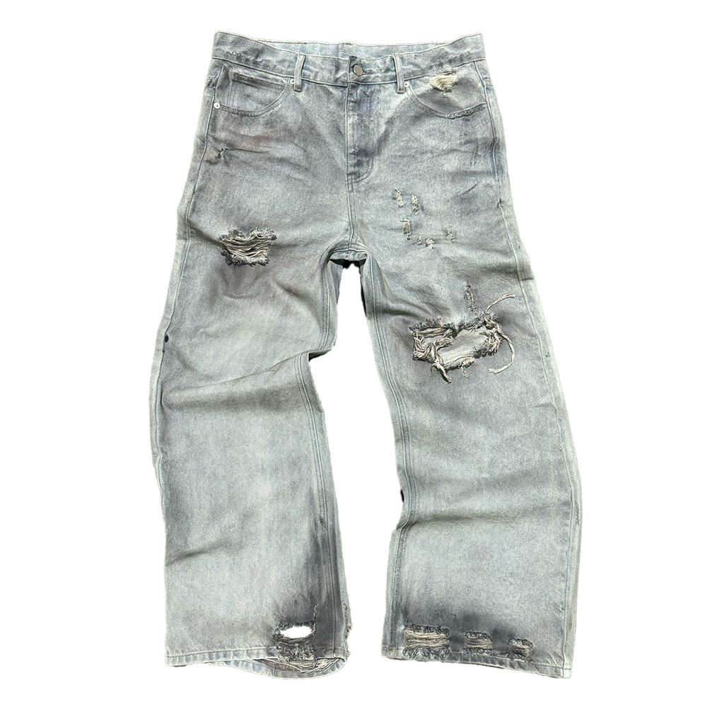 "Mechanic" Thrashed Denim