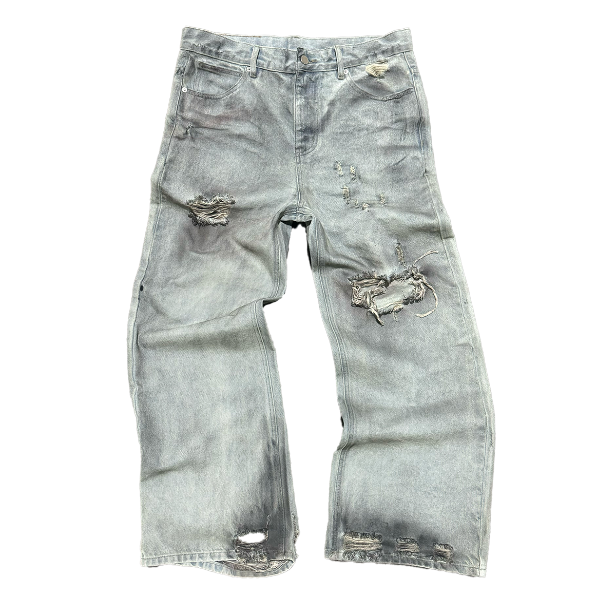 "Mechanic" Thrashed Denim