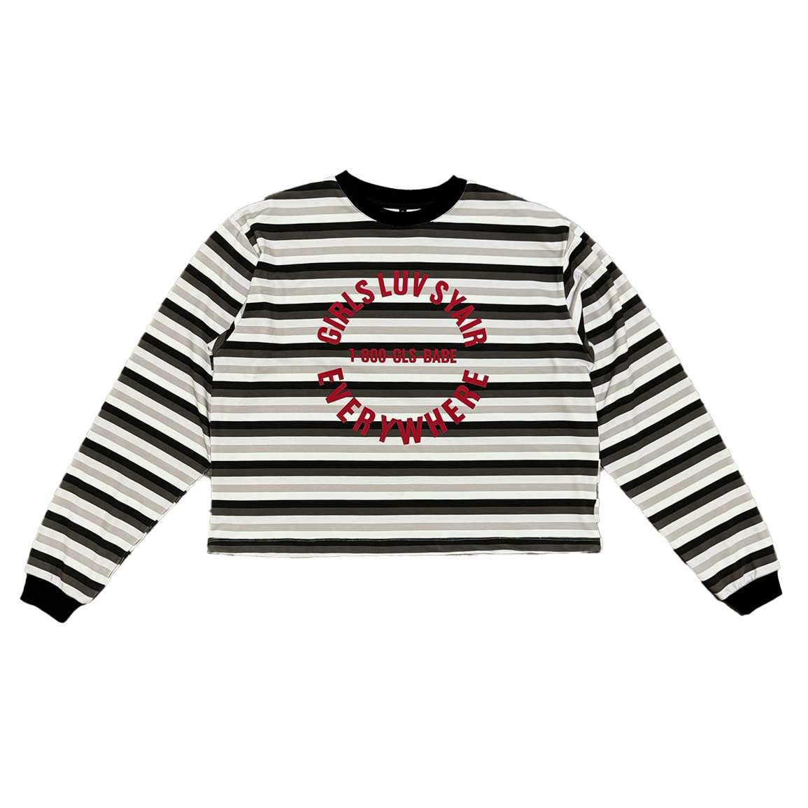 2008 GirlsLuvSyair Striped Longsleeve - Raider
