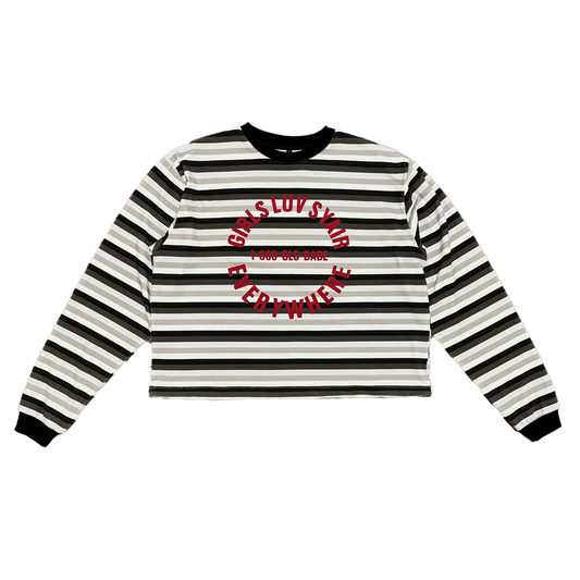 2008 GirlsLuvSyair Striped Longsleeve - Raider