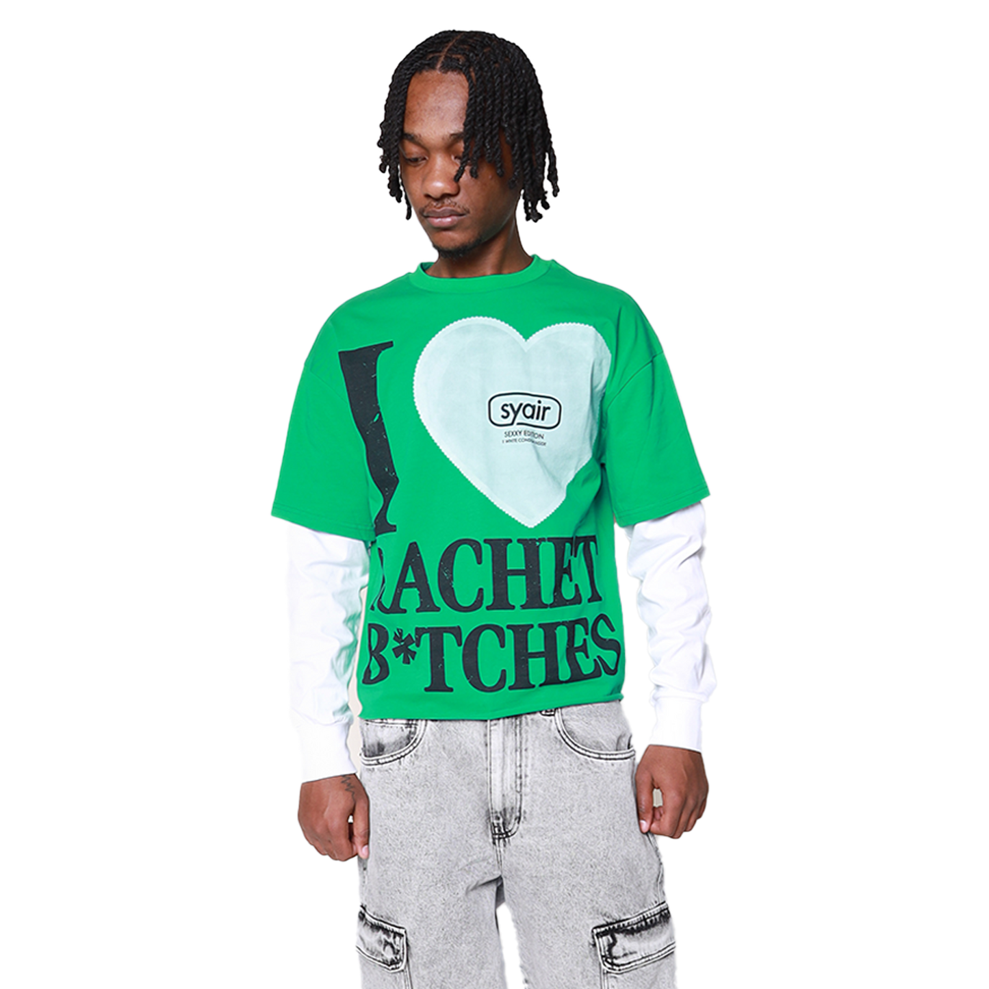 iLUV Rachet B*tches Tee - Green