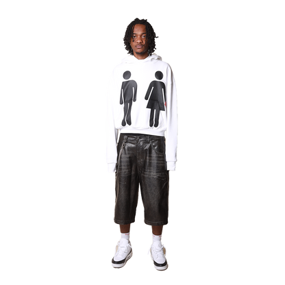 Adam & Eve Hoodie - White