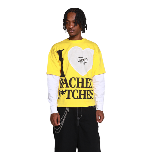 iLUV Rachet B*tches Tee - Yellow