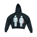 Adam & Eve Hoodie - Black