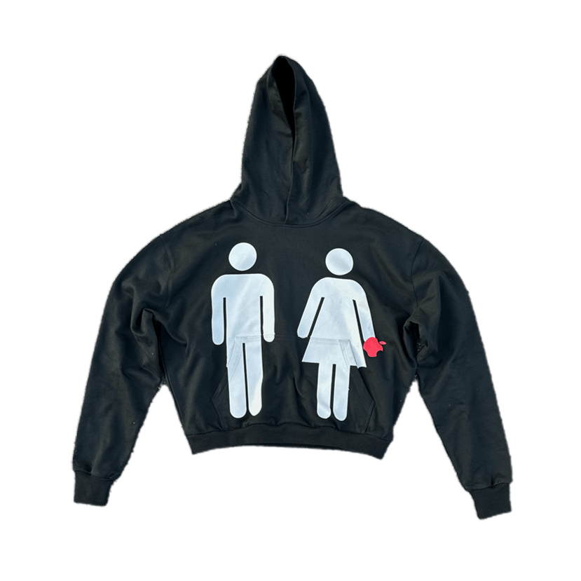 Adam & Eve Hoodie - Black