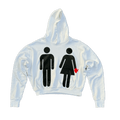 Adam & Eve Hoodie - White
