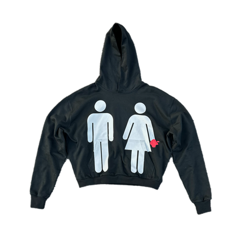 Adam & Eve Hoodie - Black