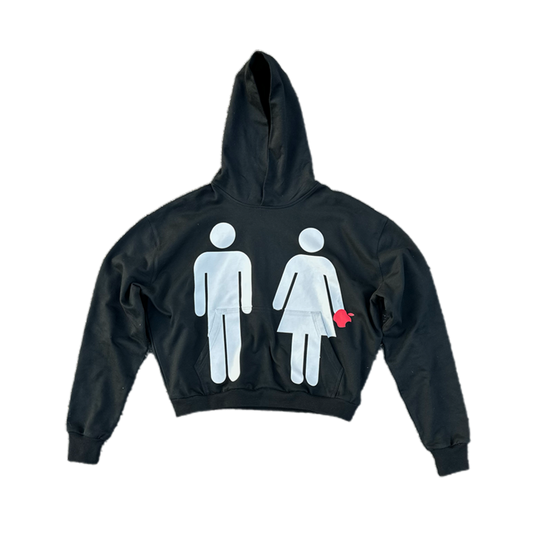 Adam & Eve Hoodie - Black