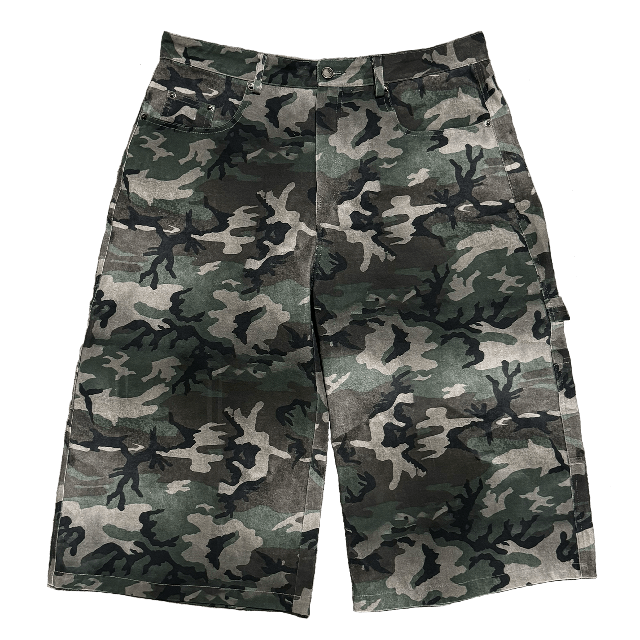 "Ash Camo" BIGTAG Utility Skate Shorts