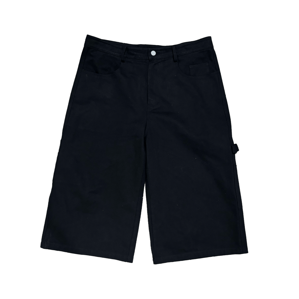 Black BIGTAG Utility Skate Shorts