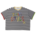 Black “I Hate Drugs” Ringer Tee
