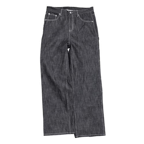 "Black Japanese" BigTag Utility Denim
