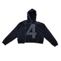 4TH Wonder SideZip Hoodie - Black