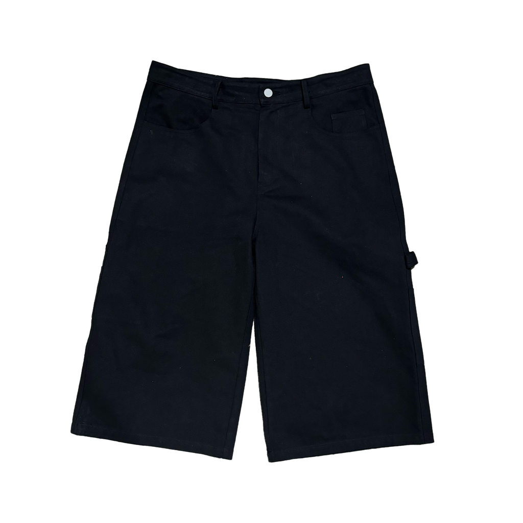 Black BIGTAG Utility Skate Shorts
