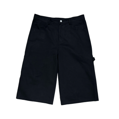 Black BIGTAG Utility Skate Shorts