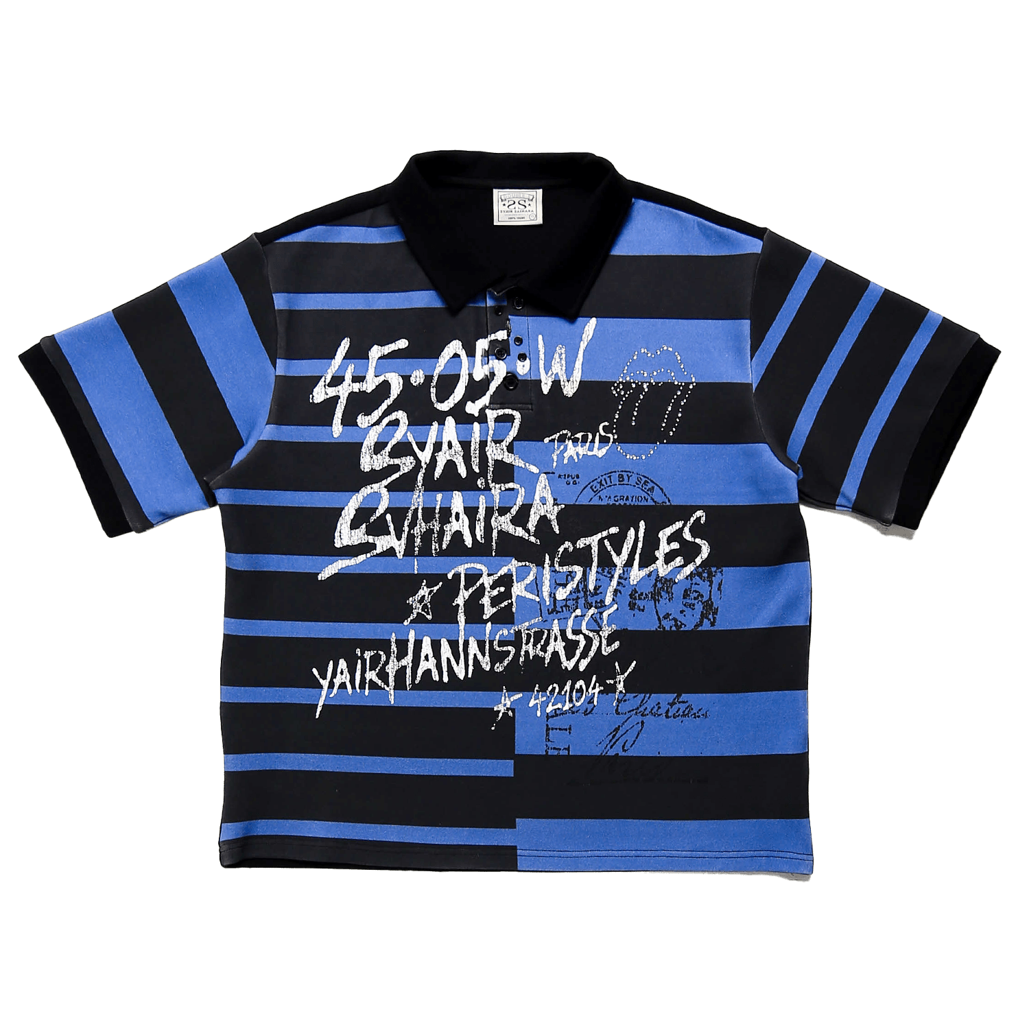Blueberry Mix & Match Kiss Polo