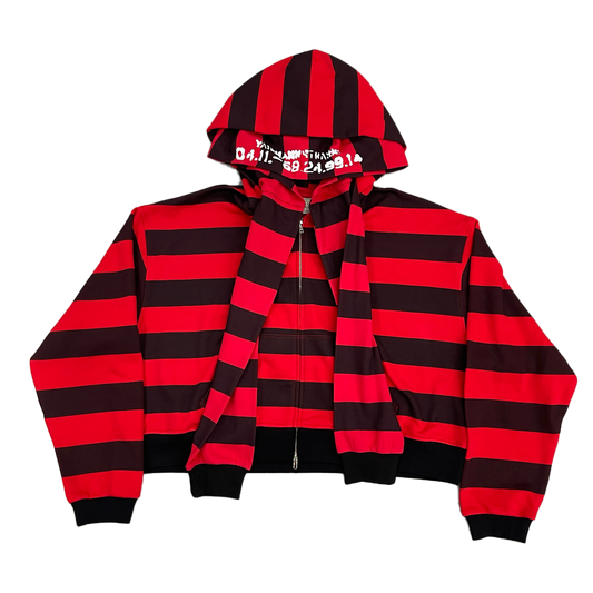 "Faded Bred" Yairhannstrase 2x Prison Hoodie