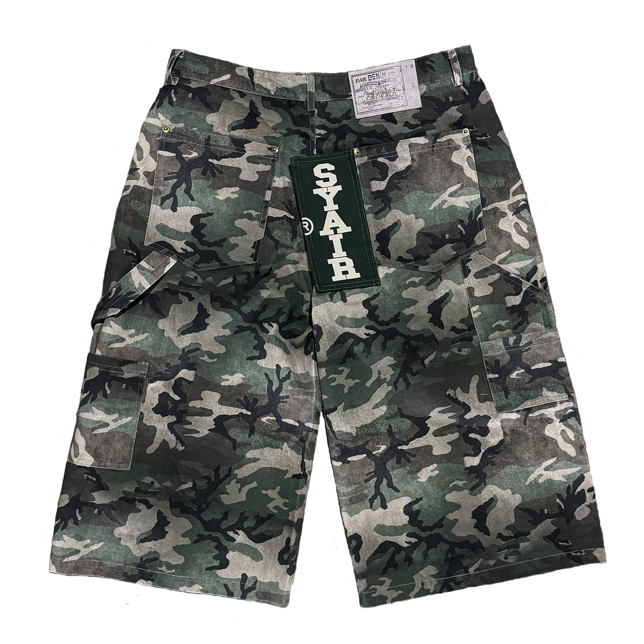 "Ash Camo" BIGTAG Utility Skate Shorts