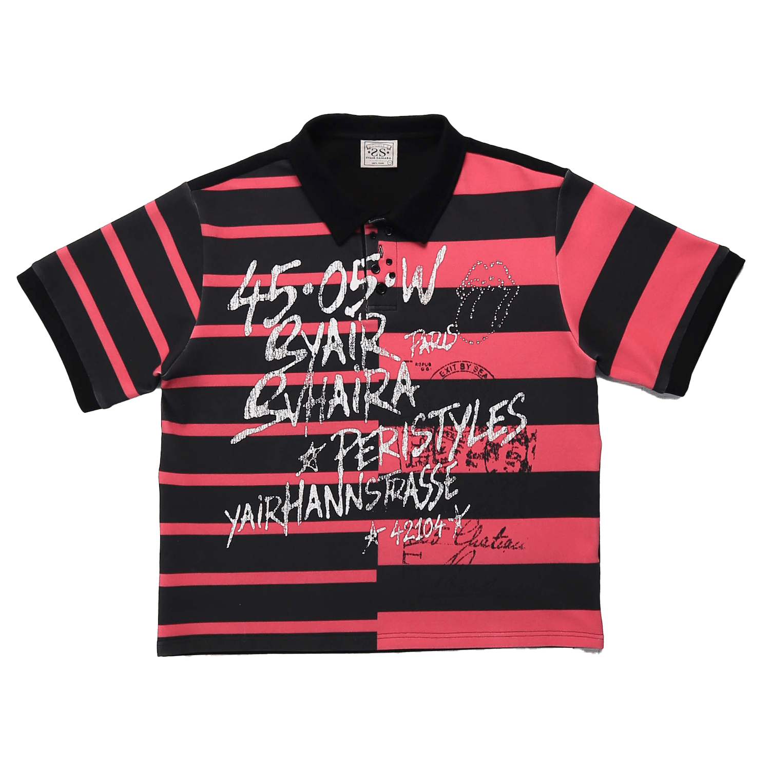Fushia Mix & Match Kiss Polo