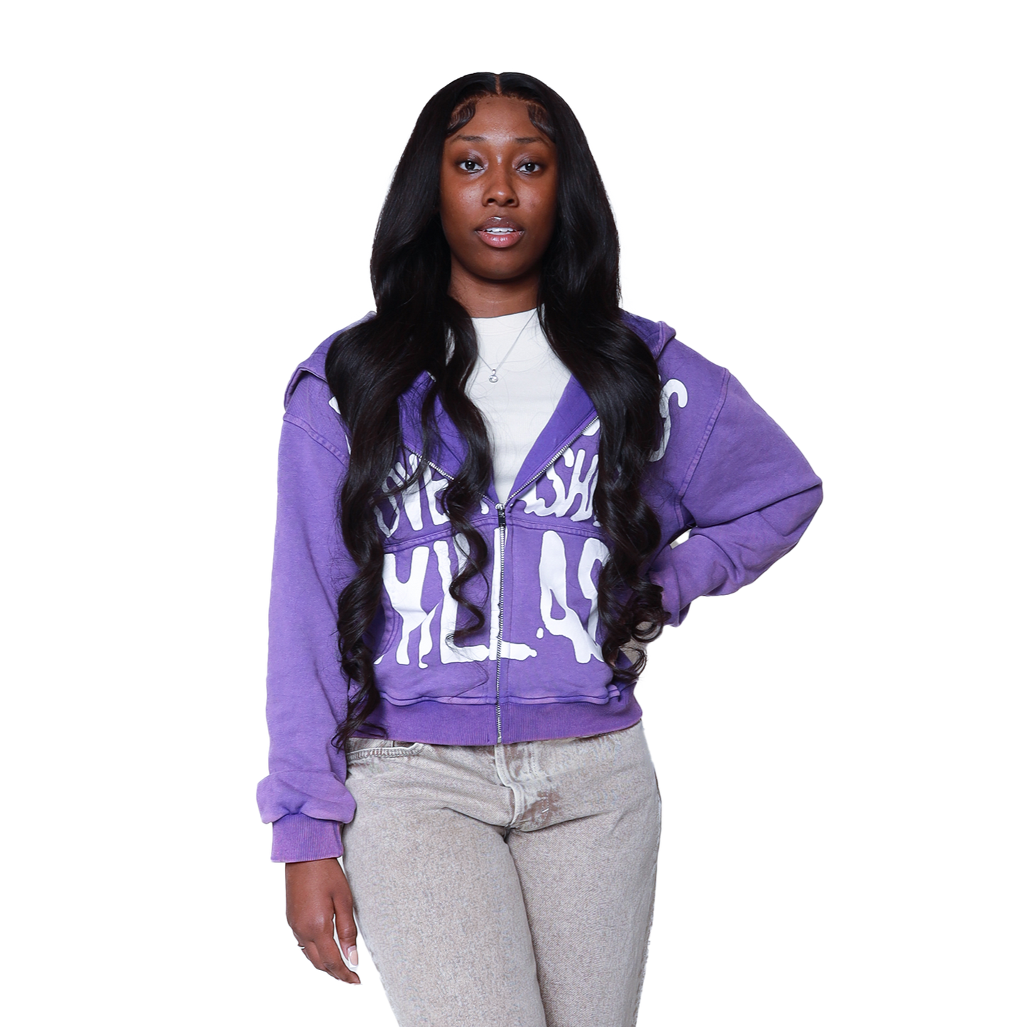 Bad B*tches Love Fashion KIllas Hoodie - Purple