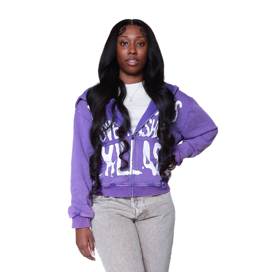 Bad B*tches Love Fashion KIllas Hoodie - Purple