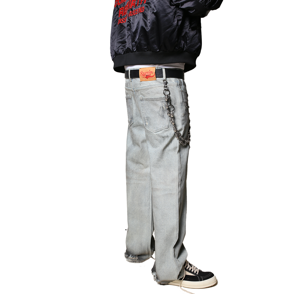 "Mechanic" Thrashed Denim