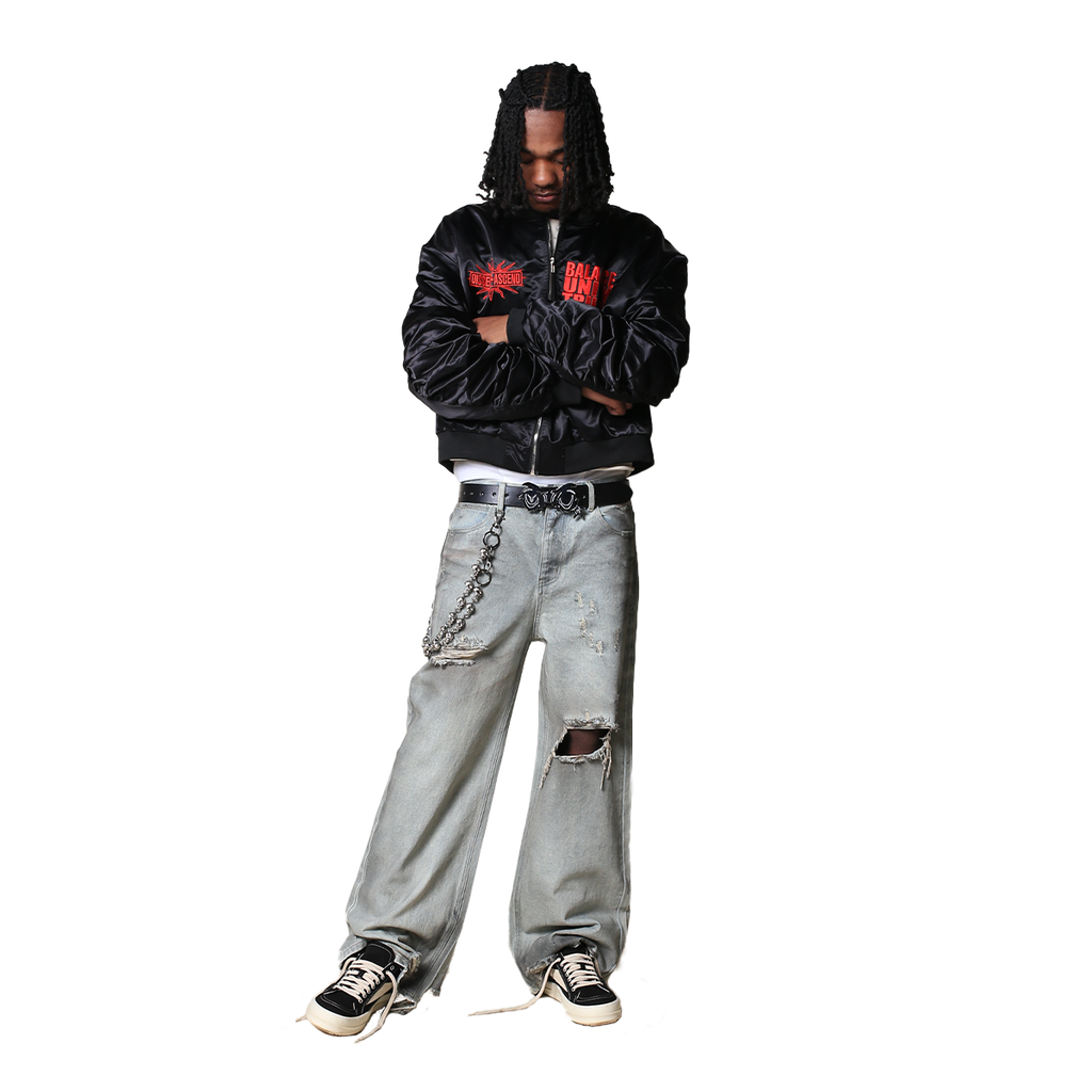 "Mechanic" Thrashed Denim