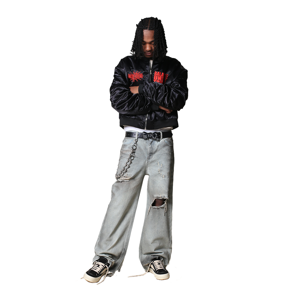 "Mechanic" Thrashed Denim