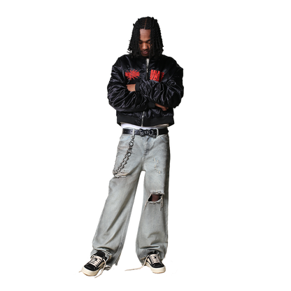 "Mechanic" Thrashed Denim