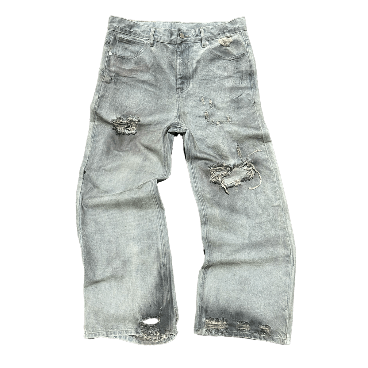 "Mechanic" Thrashed Denim
