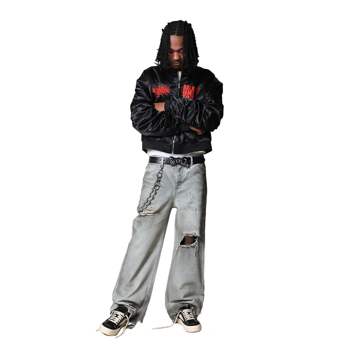 "Mechanic" Thrashed Denim