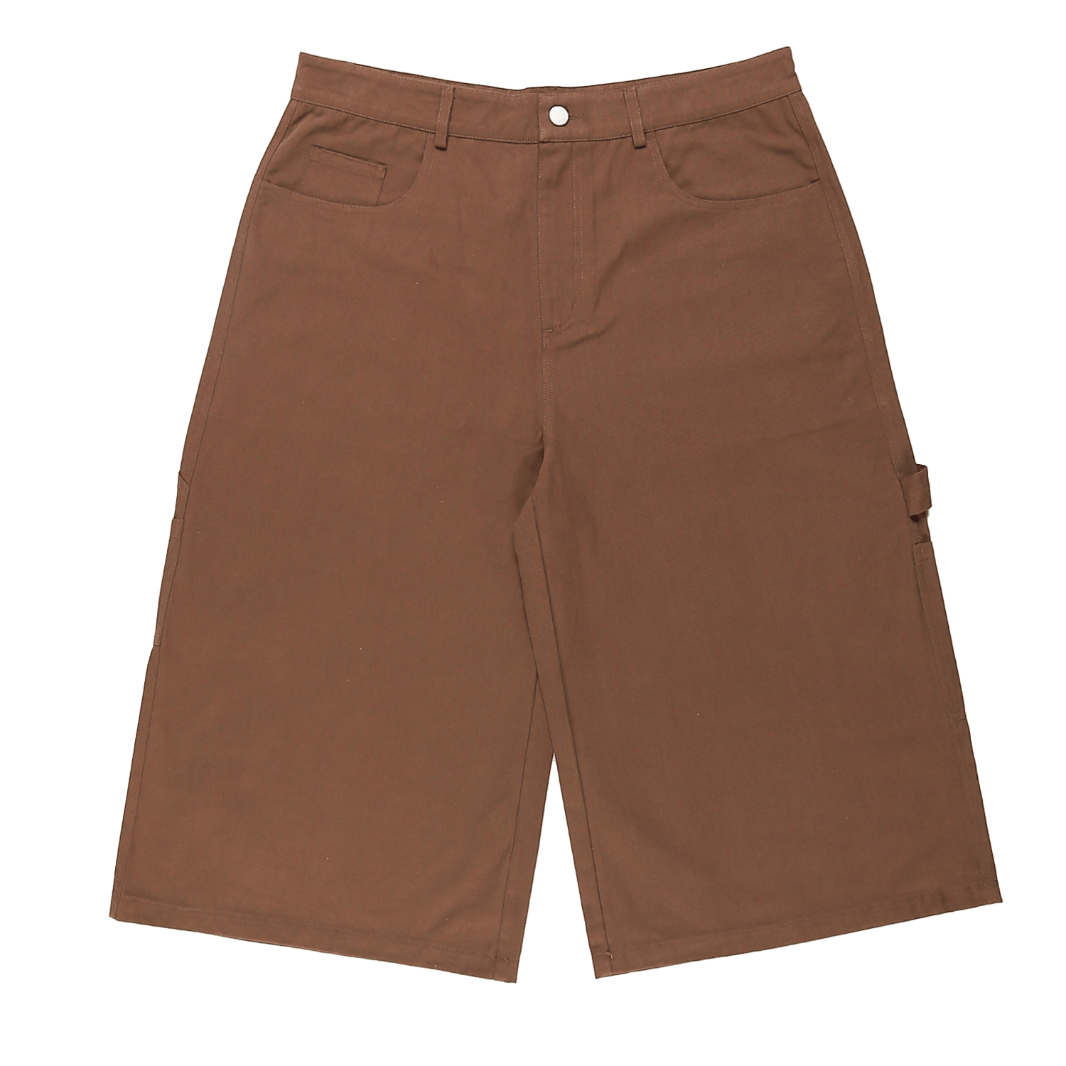 Mocha BIGTAG Utility Skate Shorts