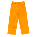 "Hazzard Orange" Leather Waxed BigTag Carpenter Pants