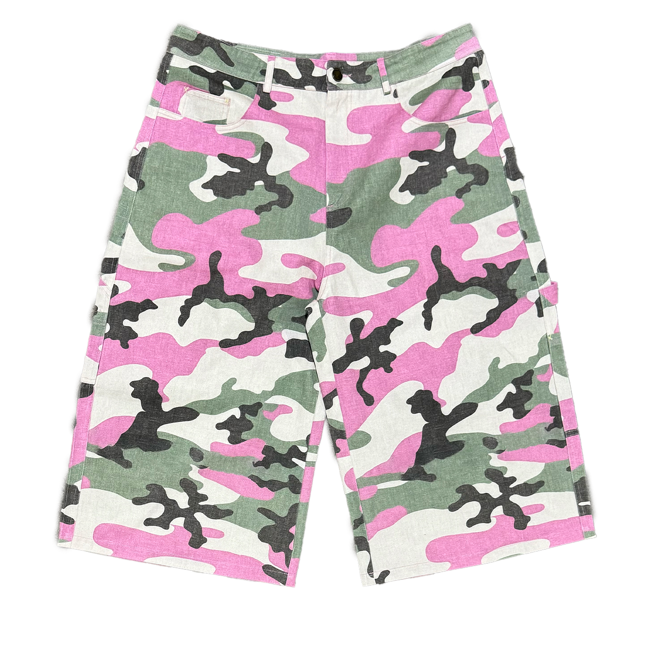 "Strawberry Camo" BigTag Utility Skate Shorts