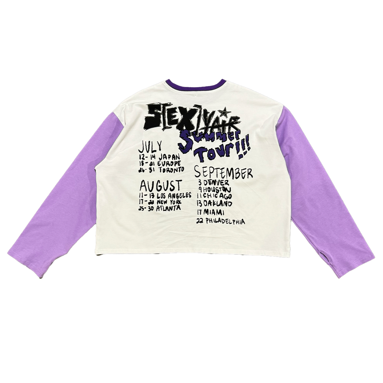 "Purple Reign" S[EX]YAIR Explicit Tour Tee