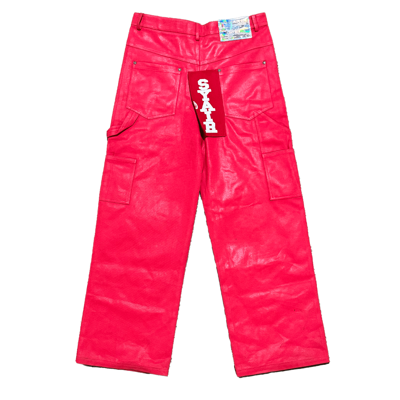 "Red Clay" Leather Waxed BigTag Carpenter Pants