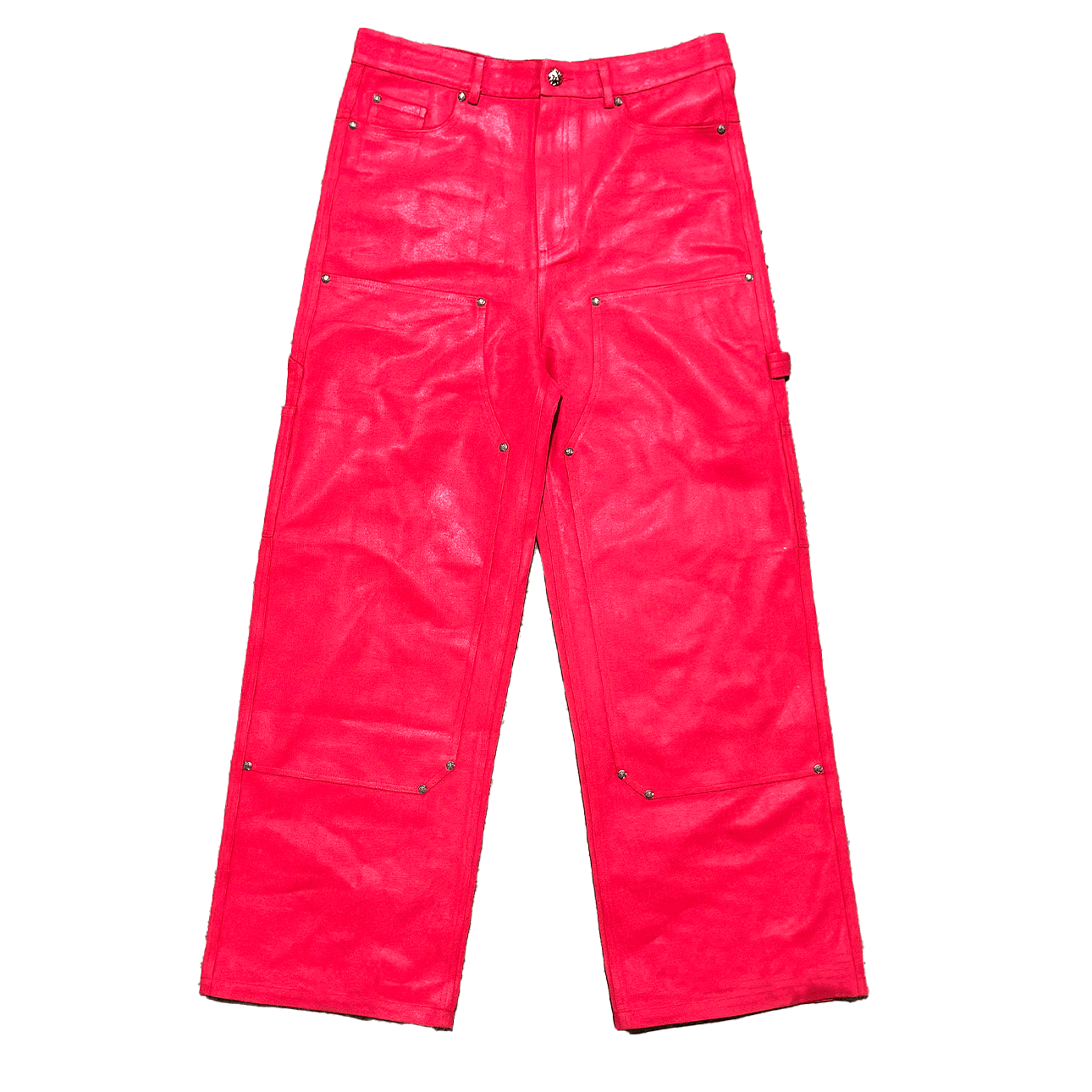 "Red Clay" Leather Waxed BigTag Carpenter Pants