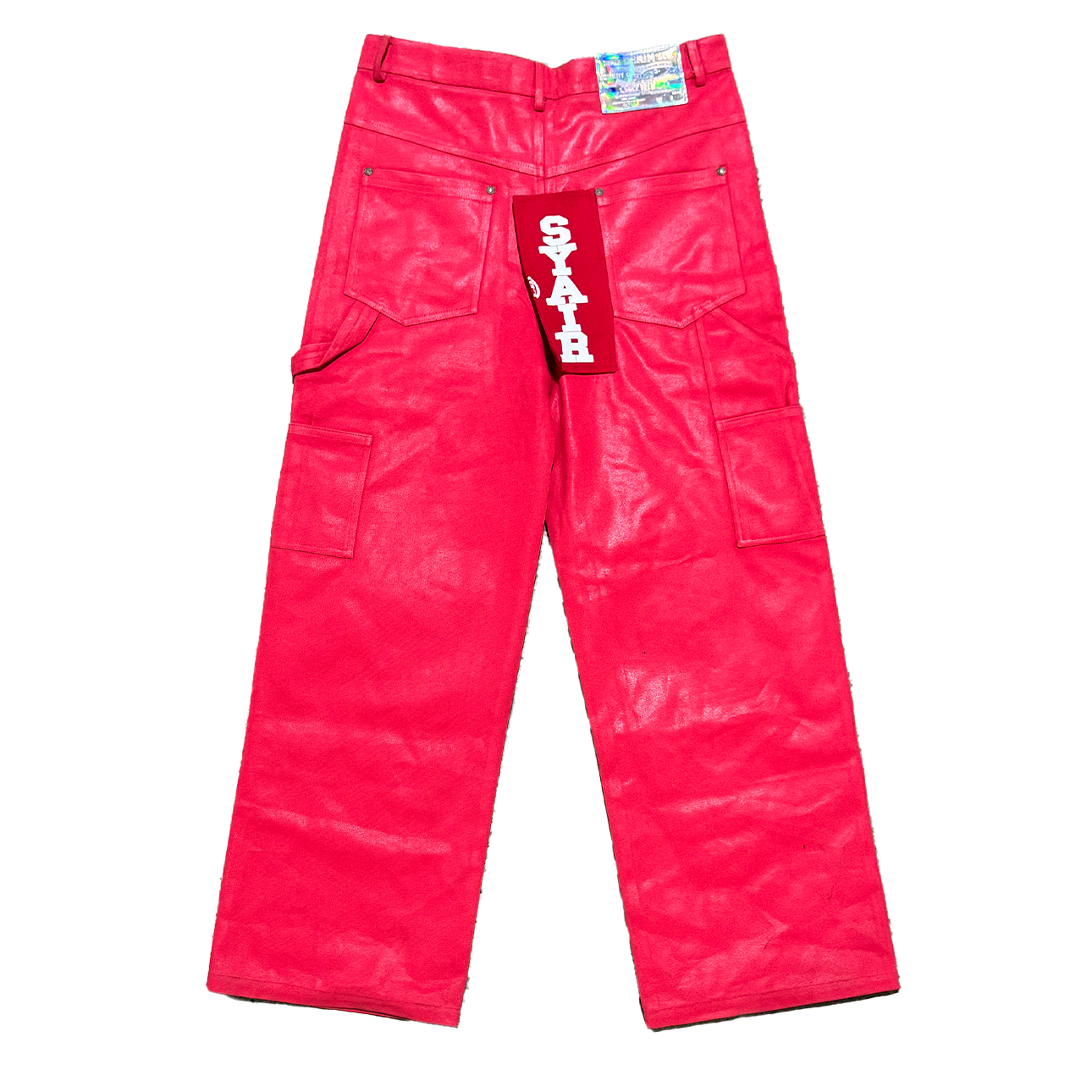 "Red Clay" Leather Waxed BigTag Carpenter Pants