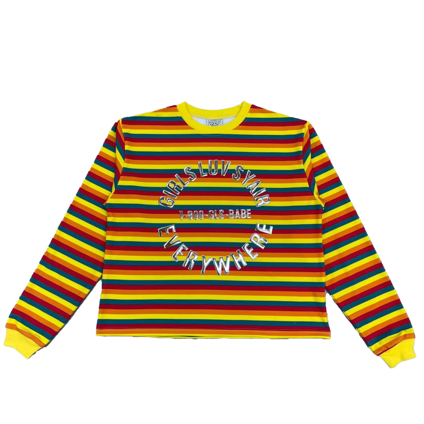 2008 GirlsLuvSyair Striped Longsleeve - Sour Patch Keds
