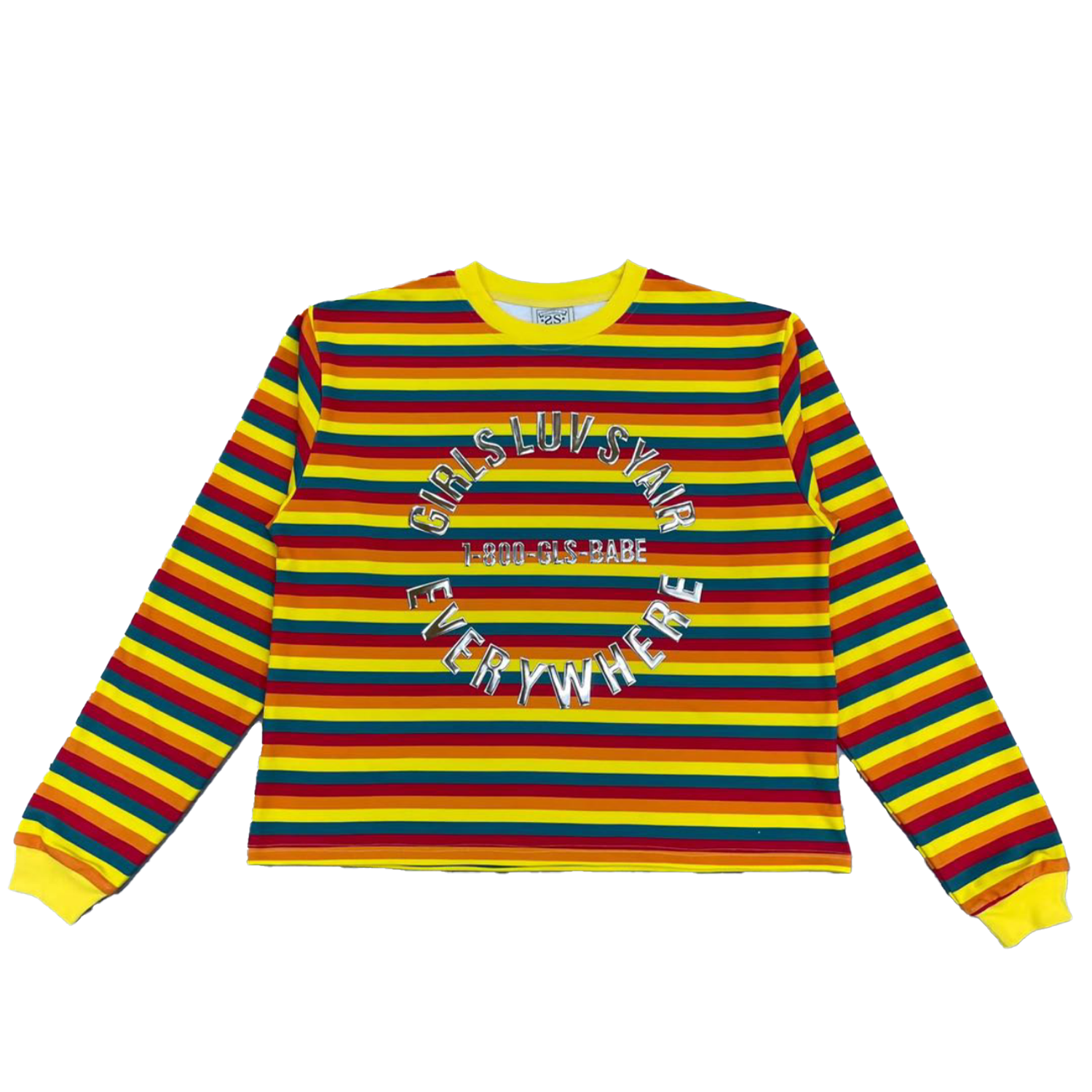 2008 GirlsLuvSyair Striped Longsleeve - Sour Patch Keds