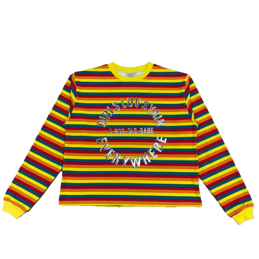 2008 GirlsLuvSyair Striped Longsleeve - Sour Patch Keds
