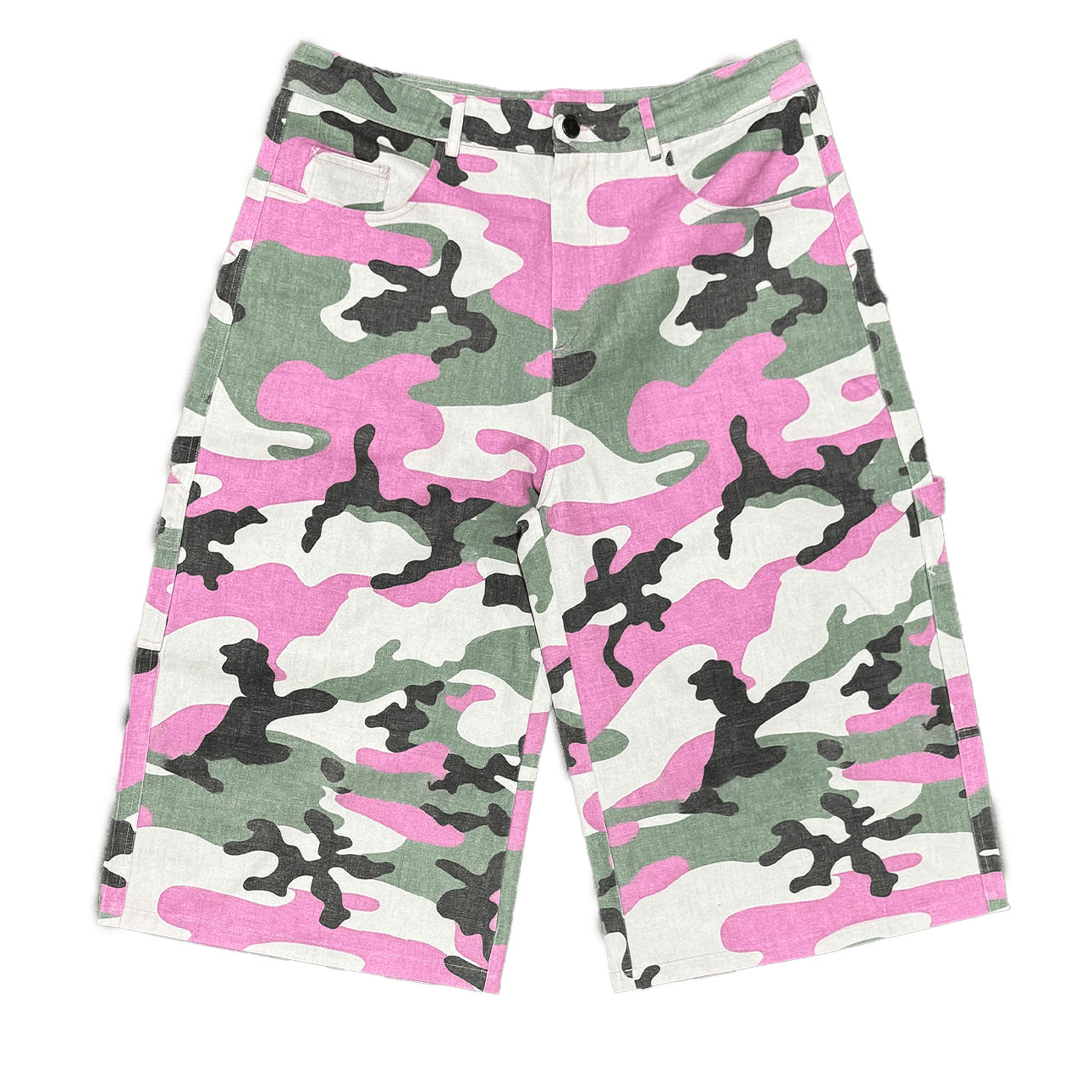 "Strawberry Camo" BigTag Utility Skate Shorts