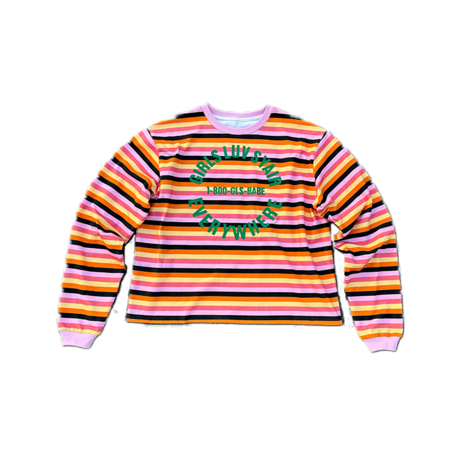 2008 GirlsLuvSyair Striped Longsleeve - Starburst